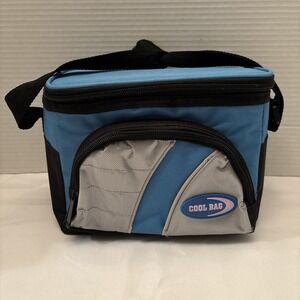 Insulated Cooler 6 Pack/ Can (The Fridge) Waterproof Lining Front Zipper Pouch